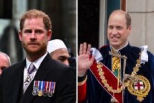 principe-harry-‘olha-torto’-para-principe-william-durante-coroacao