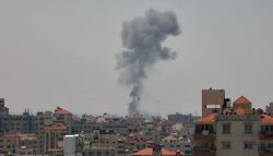 centenas-de-foguetes-sao-disparados-contra-israel-em-meio-a-ataques-aereos-em-gaza