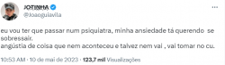 joao-guilherme-faz-desabafo-sobre-saude-mental-nas-redes-sociais:-‘angustia’