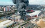 incendio-ao-lado-do-estadio-do-southampton-causa-adiamento-de-jogo-da-championship